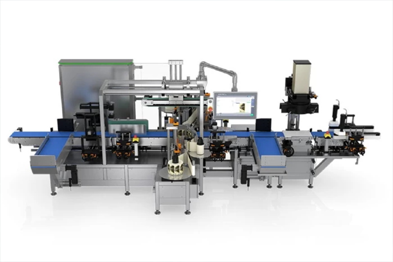 TQS integrated system for shaped bottles and canisters
